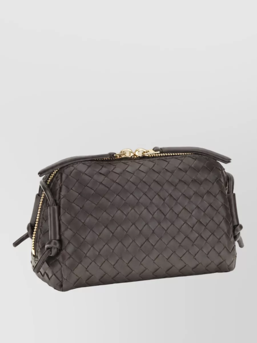 Bottega Veneta Lamb Leather Clutch Bag