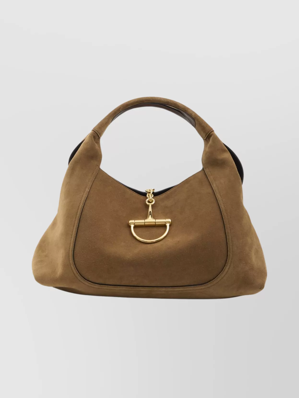 Gucci Large Suede Shoulder Bag