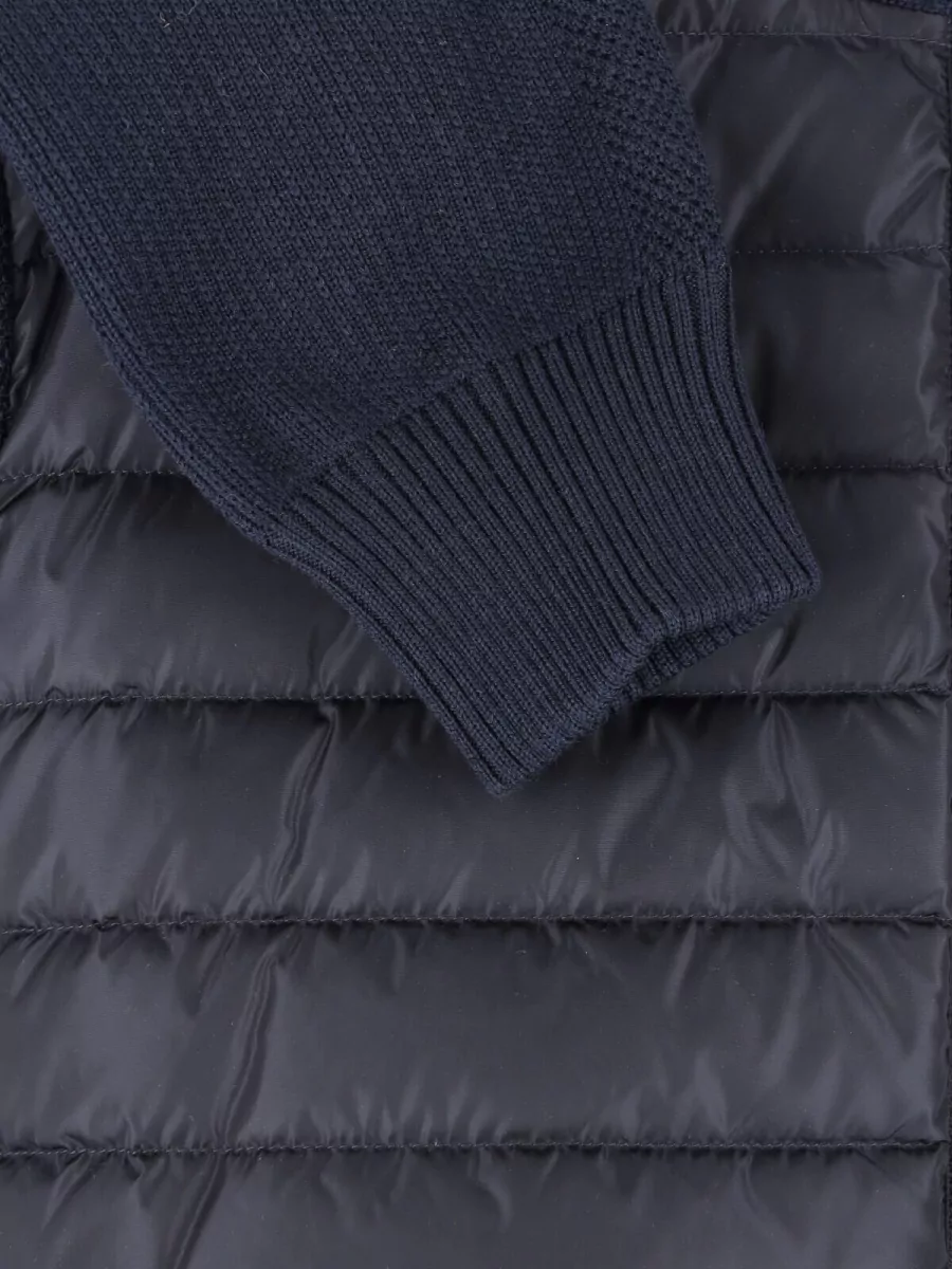 Canada Goose Wool Quilted Zip-Up Jacket