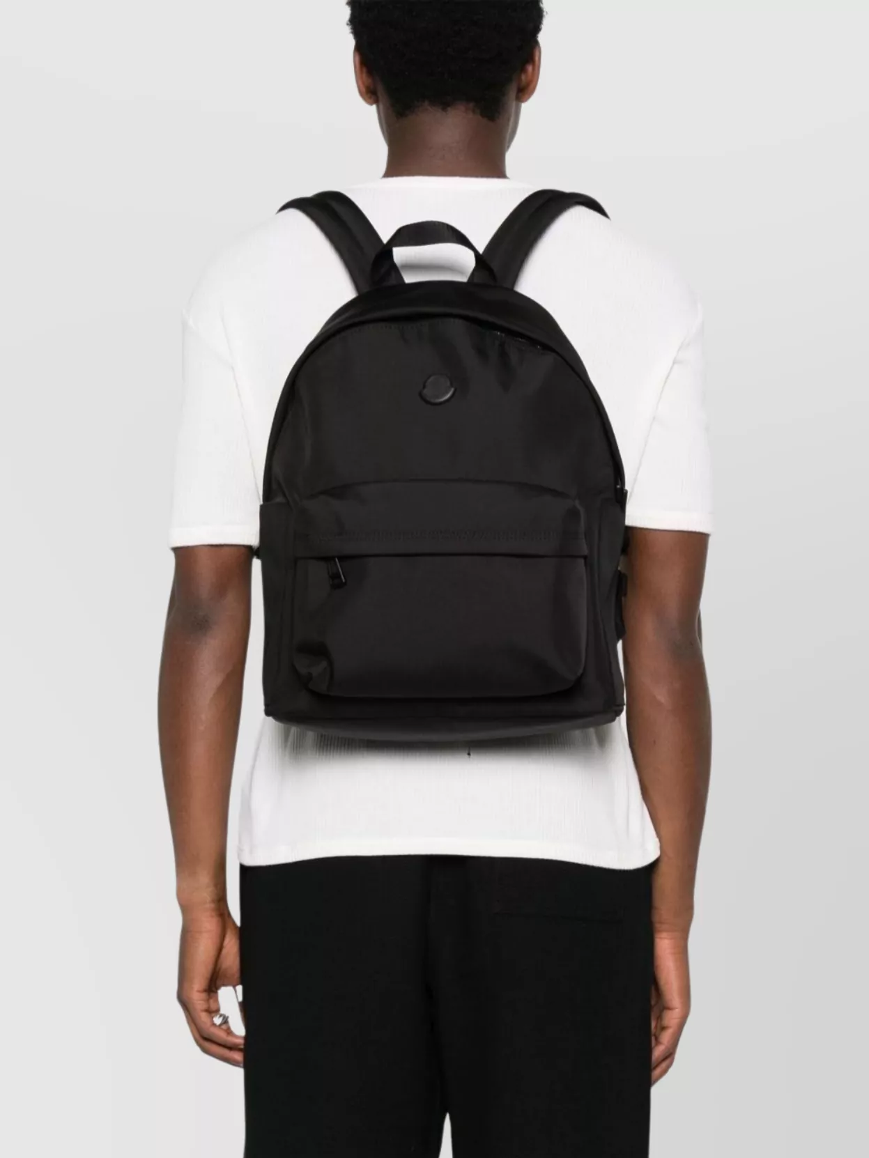 Moncler Pierrick Backpack Front Zip-Fastening Pocket