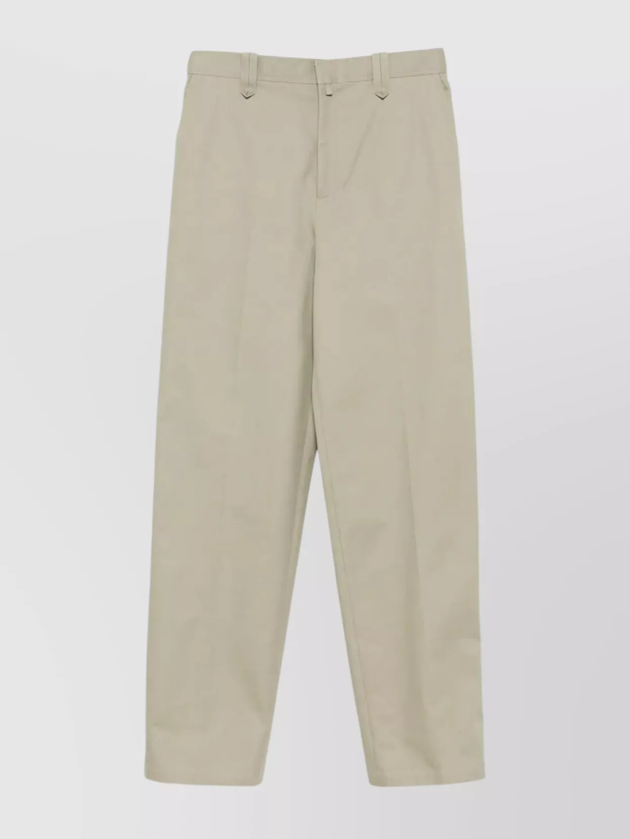 Lanvin Straight Leg Chino Trousers With Belt Loops