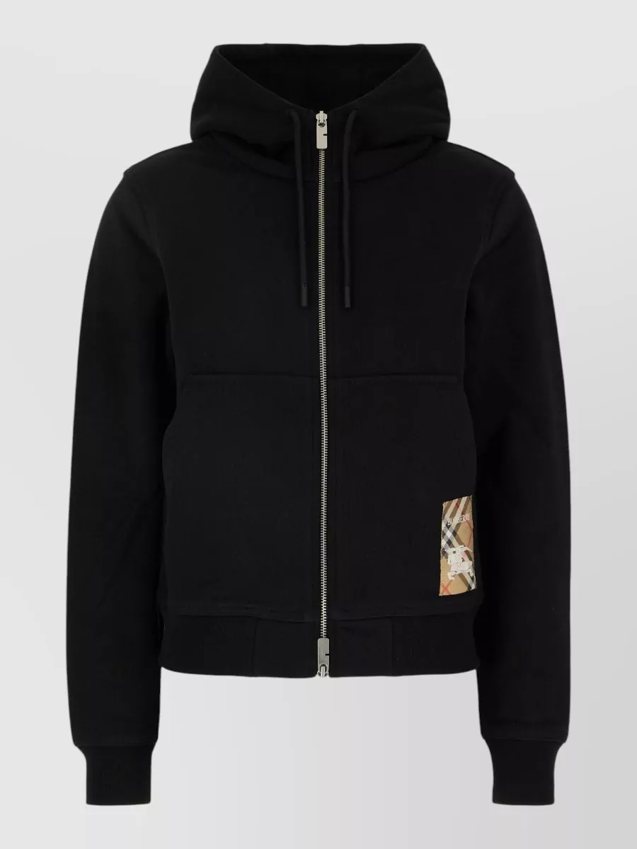 Burberry Cotton Sweatshirt Jacket