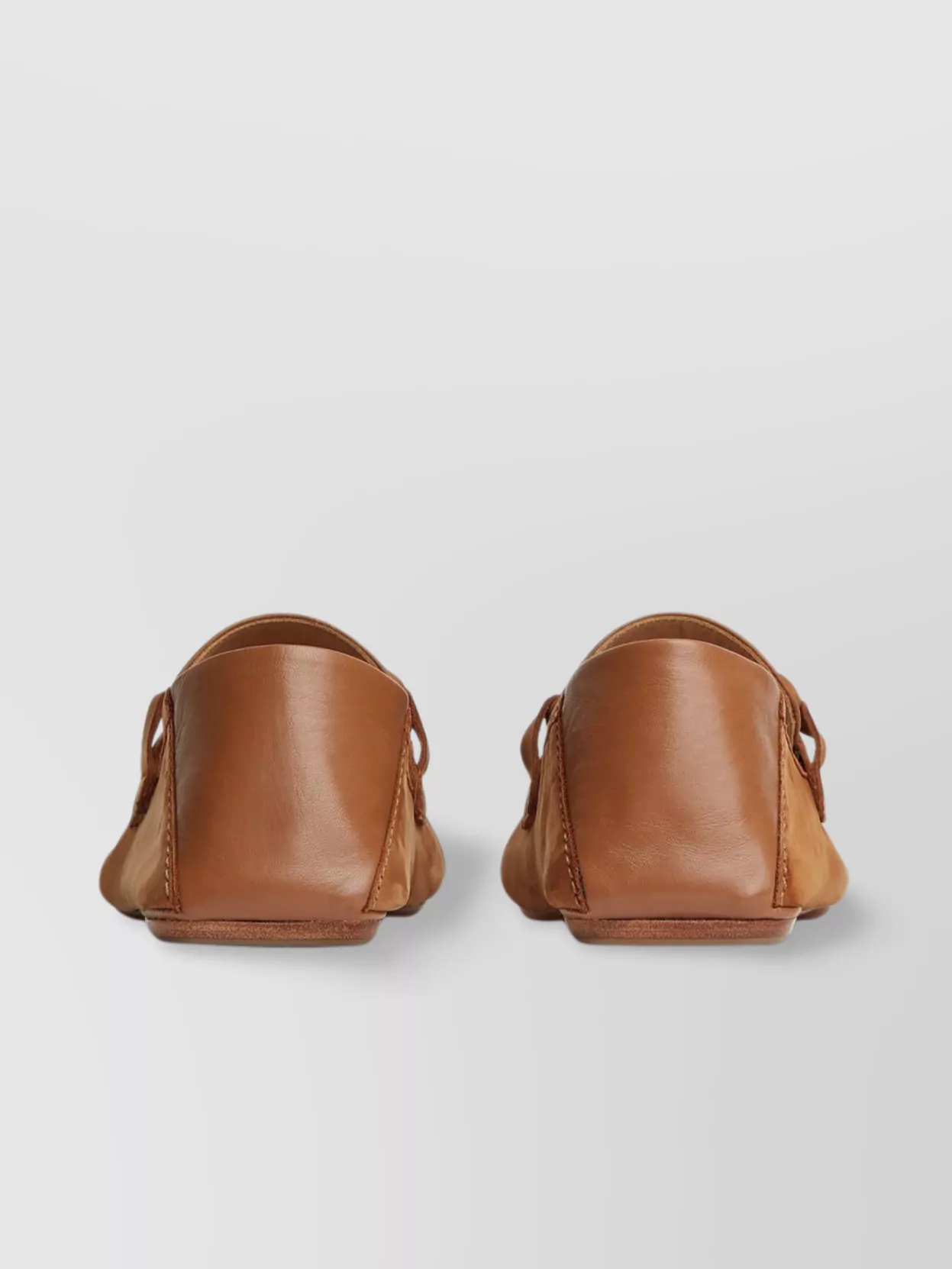 Bottega Veneta Leather Knot Detail Slip-On Loafer