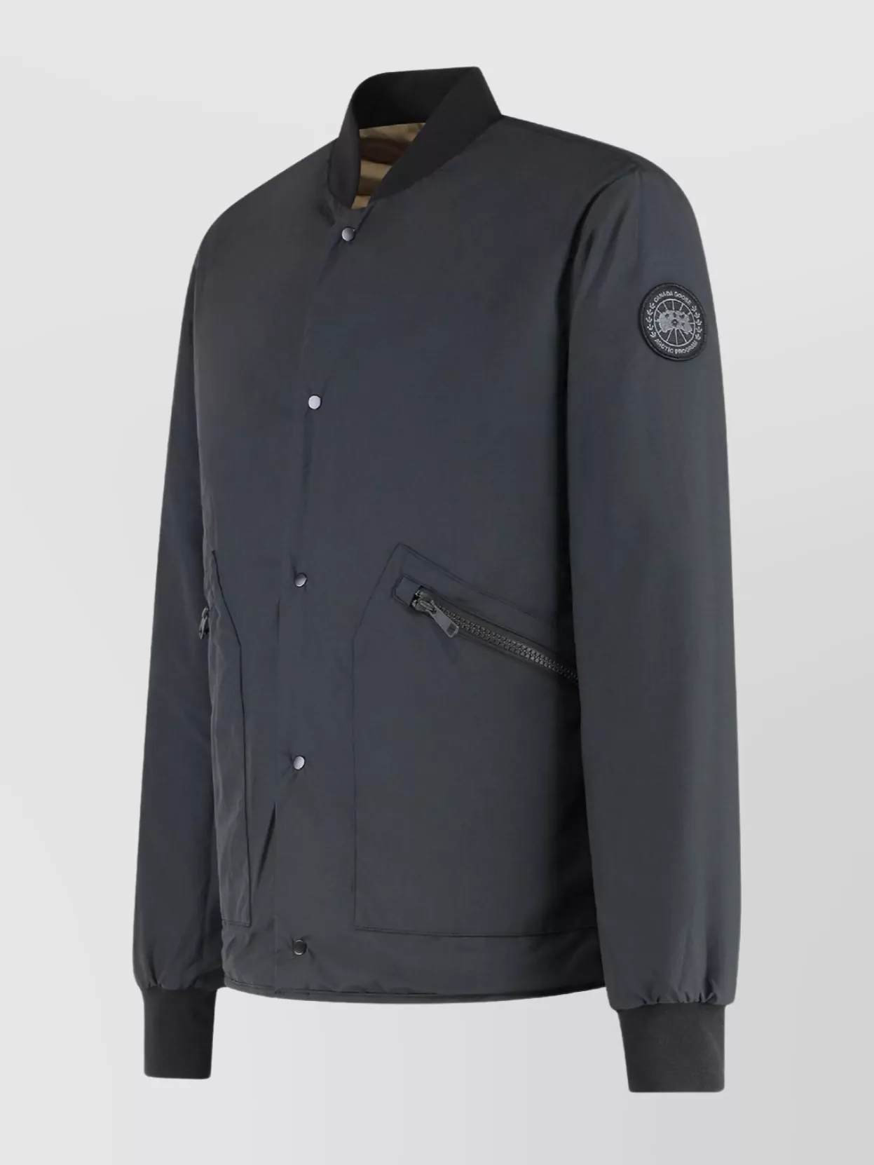 Canada Goose Quilted Reversible Jacket Zippered Pockets