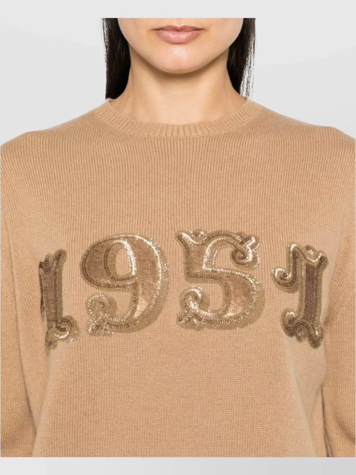 Max Mara 1951 Sequin Embroidery Pullover
