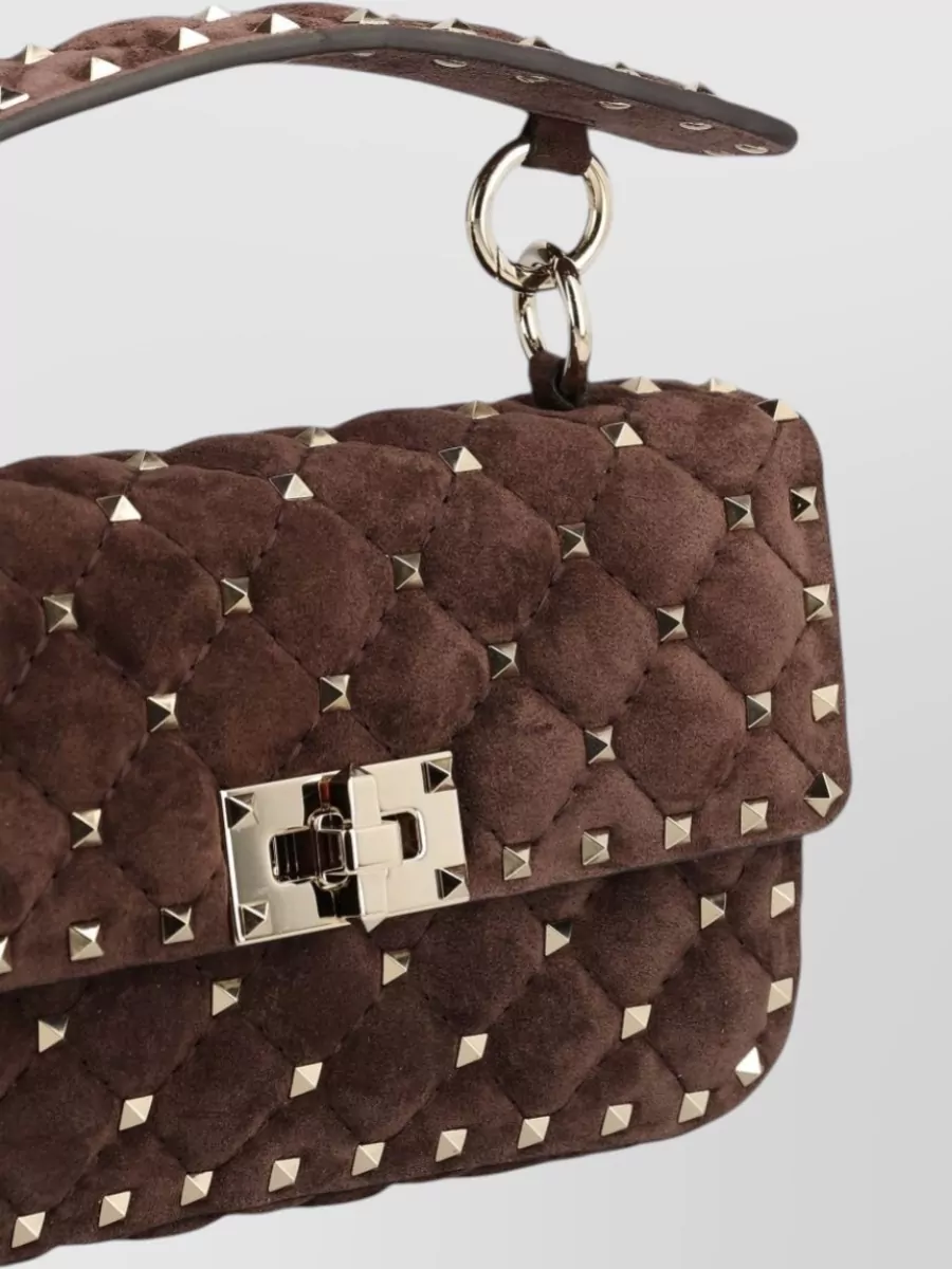 Valentino Garavani Rockstud Spike Small Leather Shoulder Bag