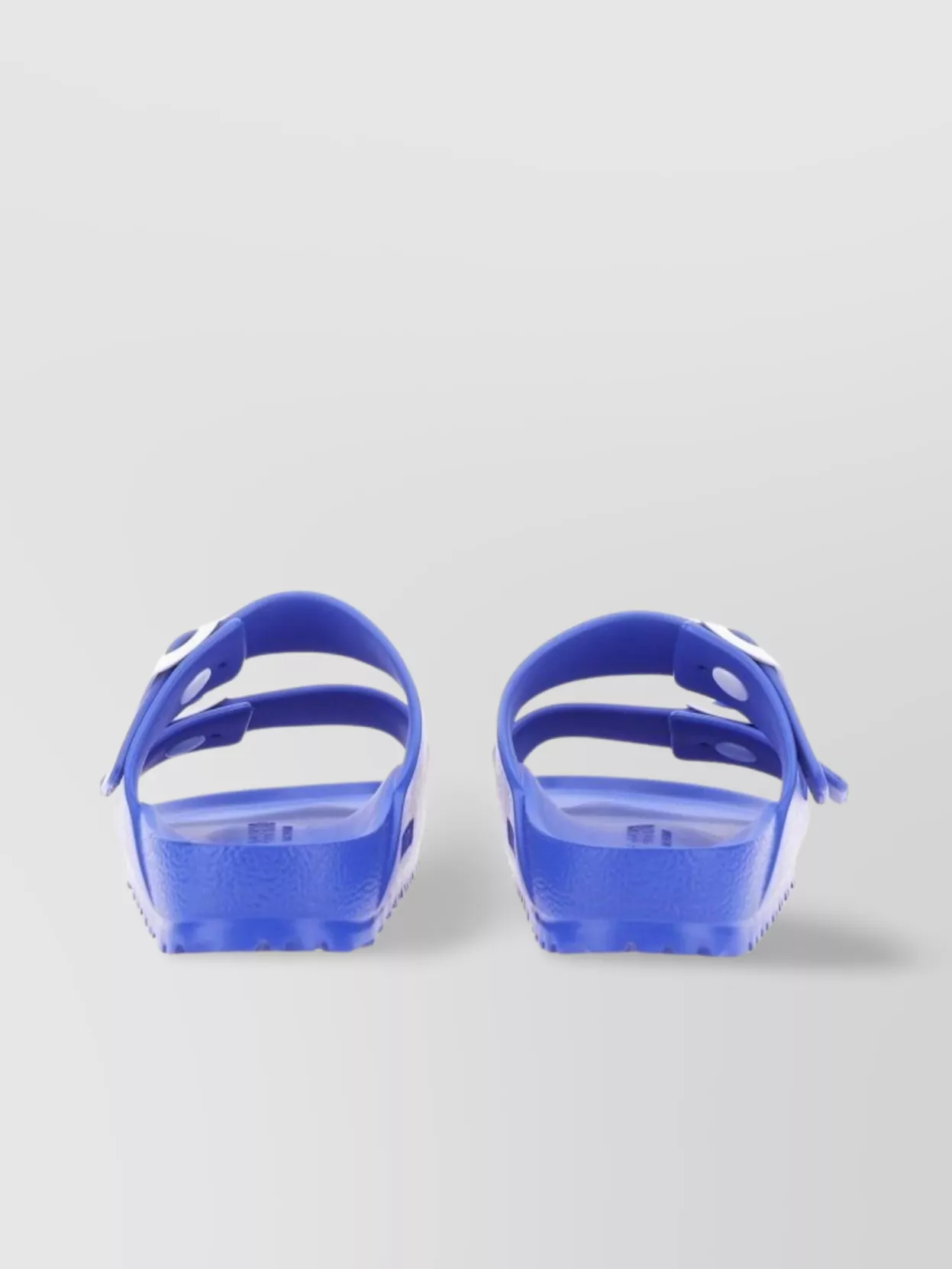 Birkenstock Narrow Width Open Toe Flat Sole Sandals In Blue