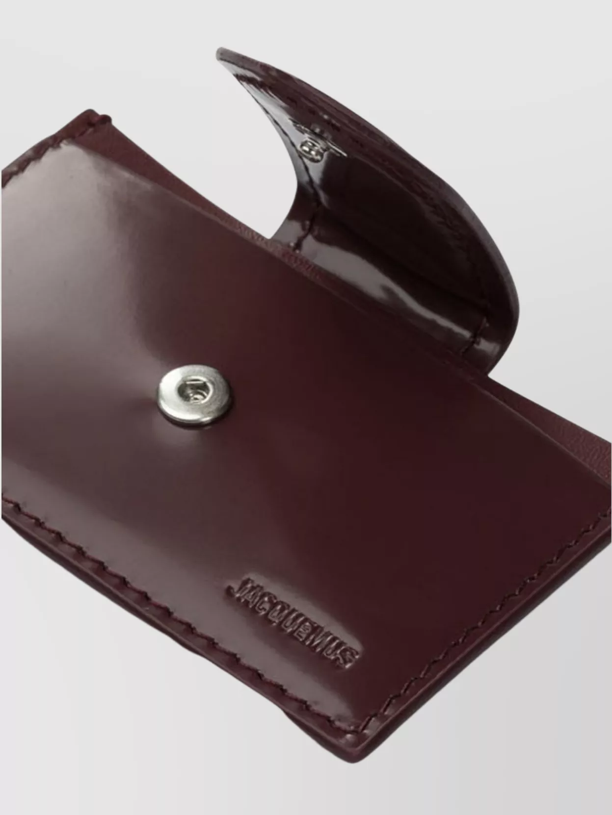 Jacquemus Bambino Card Holder Stitched Detailing