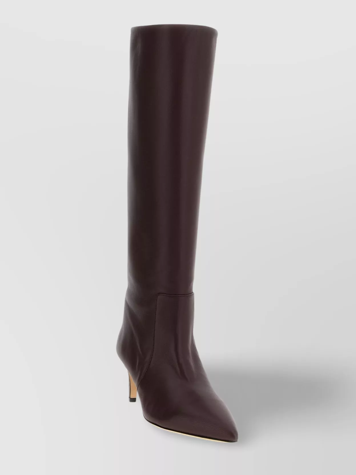 Paris Texas 'knee Length Stiletto Heel Pointed Toe Boots' In Red