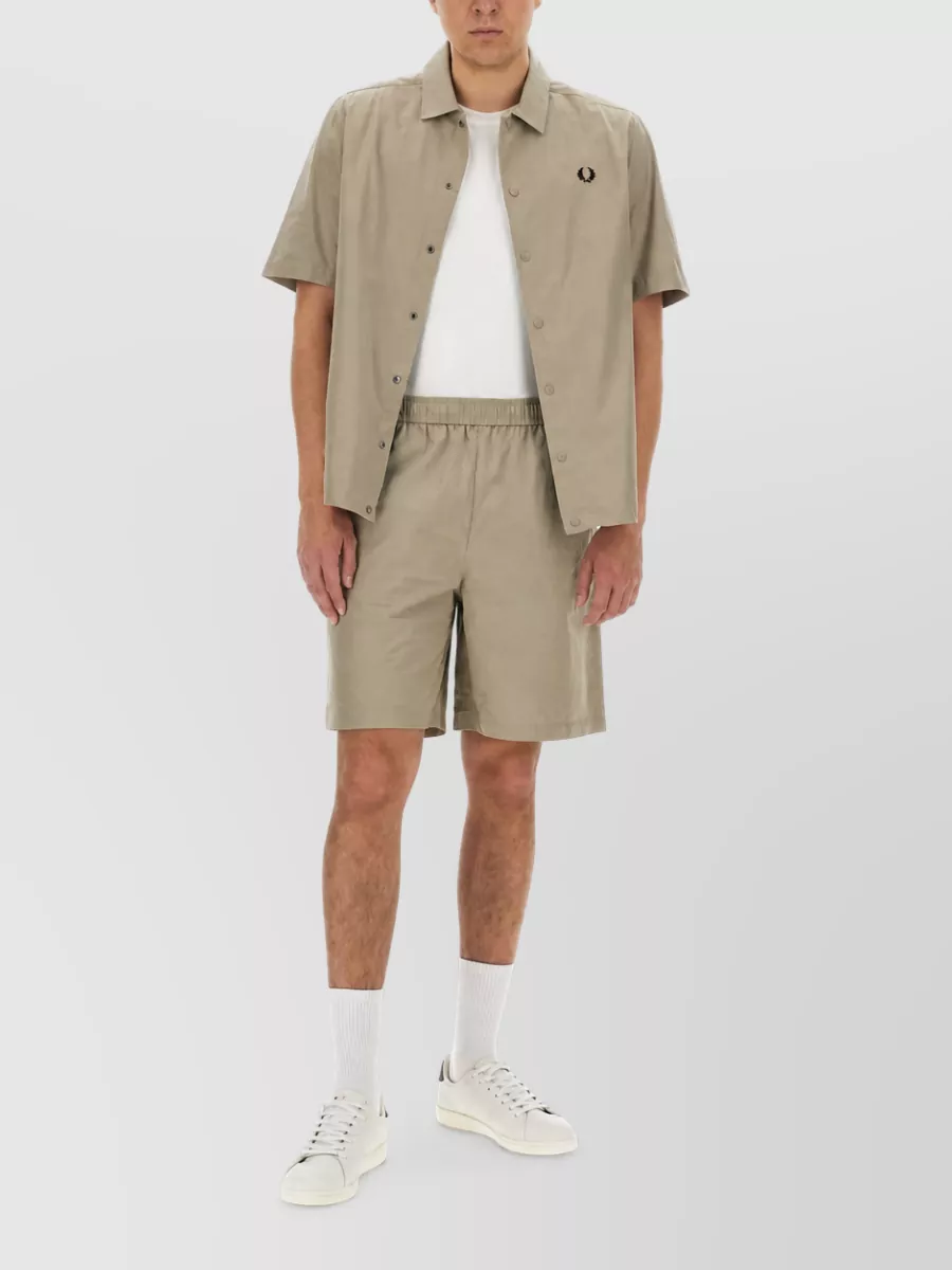 Fred Perry Cotton Chino Shorts