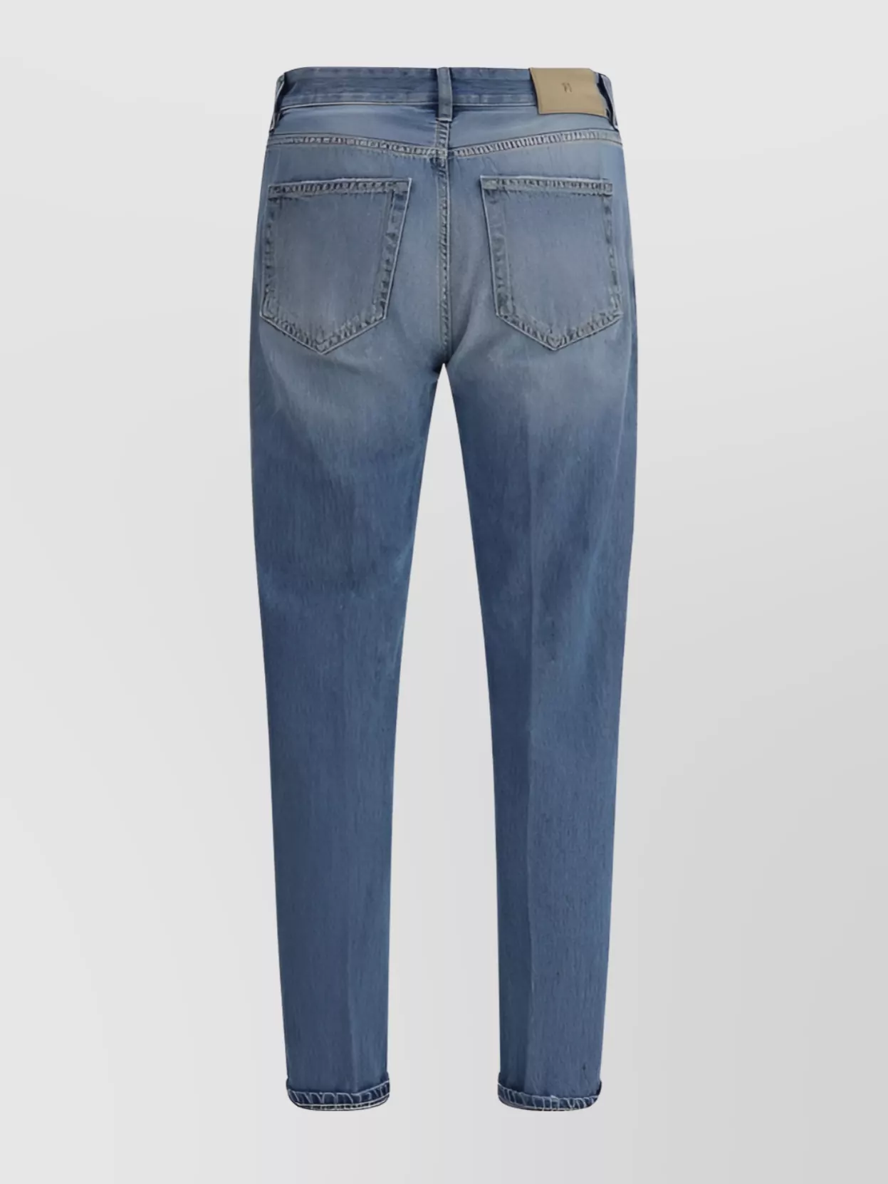 Pt Torino Signature Cotton Jeans Rivet Detailing