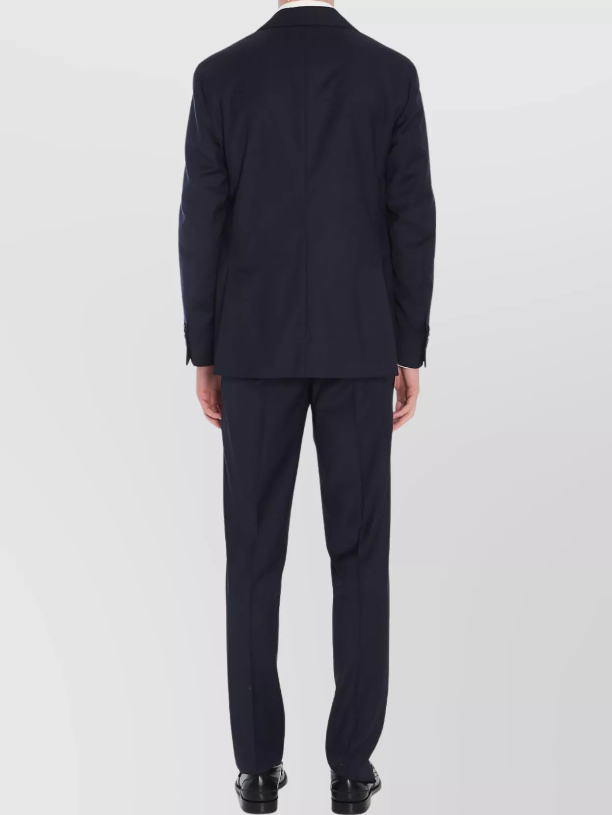 Lardini Wool Suit Two Pieces In Blue