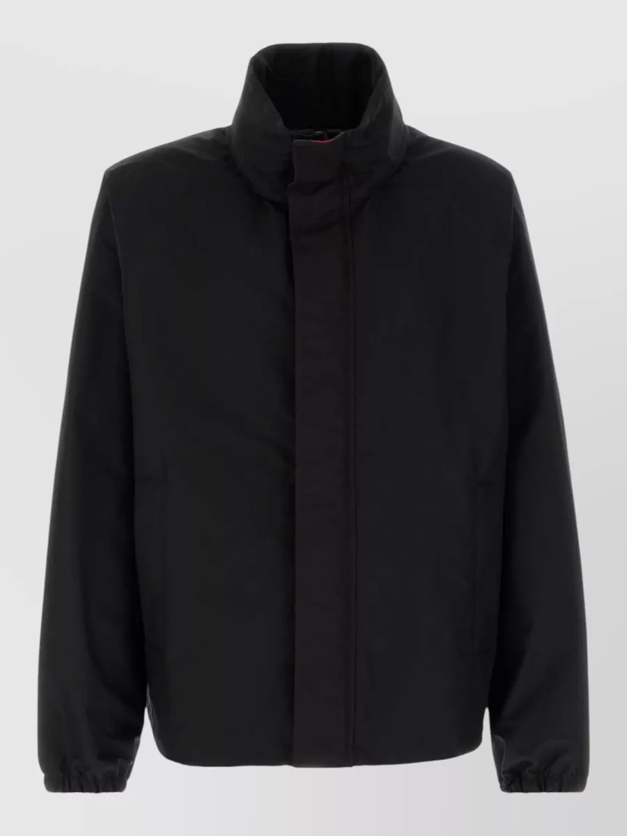 Gucci cotton hooded zip jacket
