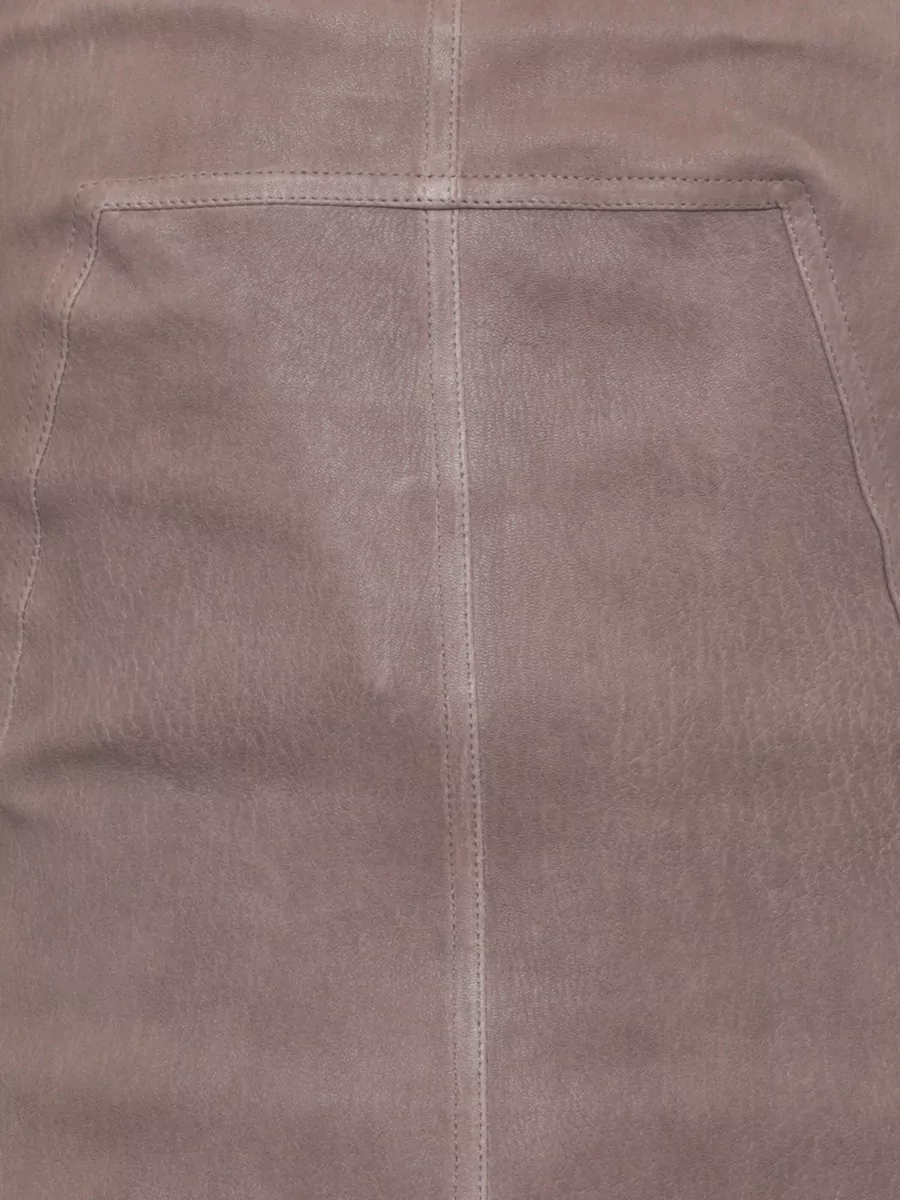 Rick Owens Leather Sleeveless Top