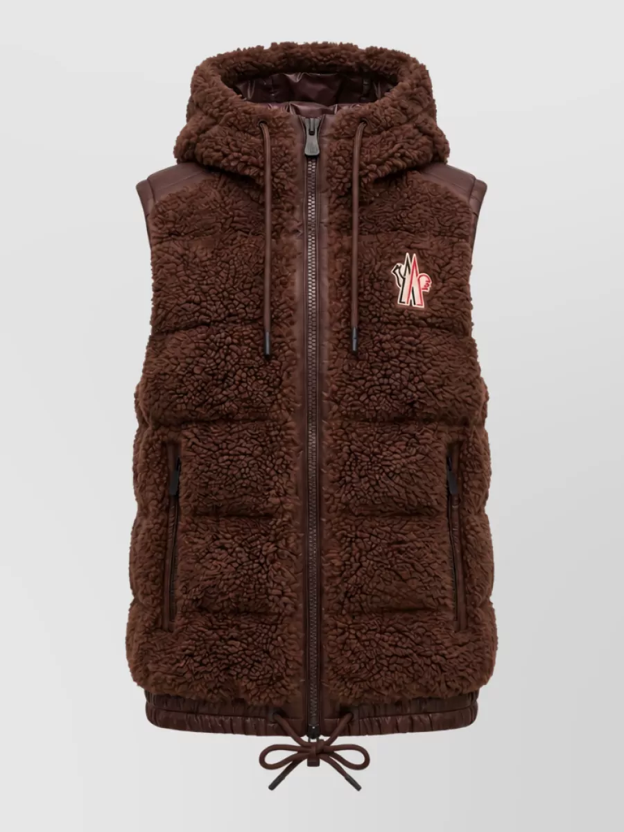 Moncler Grenoble sleeveless down jacket