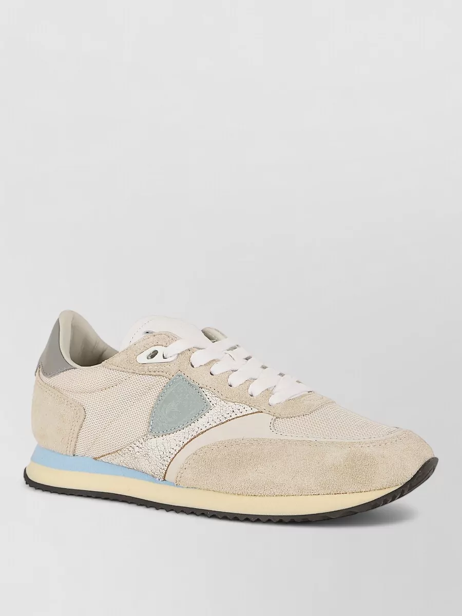Philippe Model Leather Low-Top Sneakers