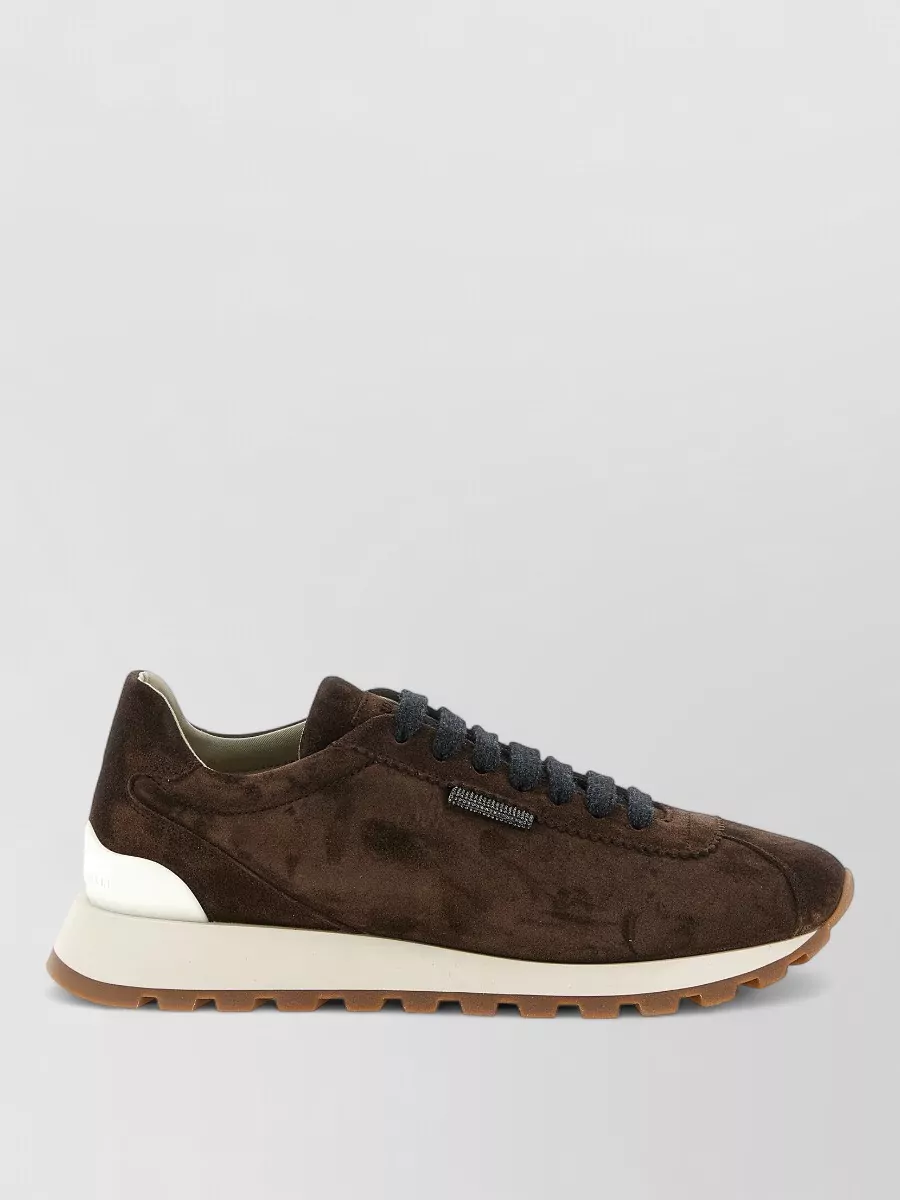 Brunello Cucinelli Leather Runner Sneakers