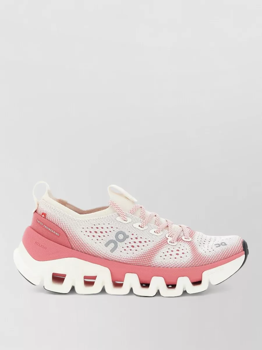 On Running recycled polyester low-top sneakers