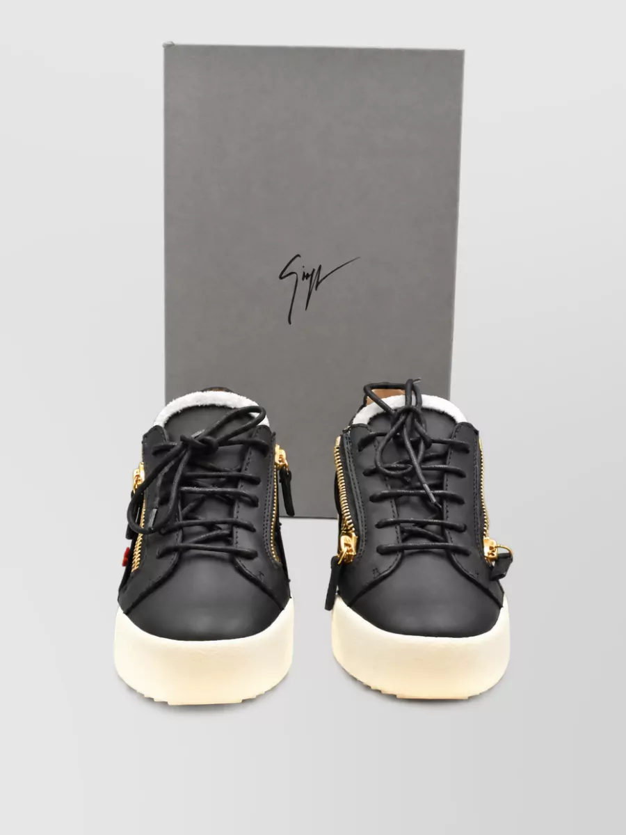 Giuseppe Zanotti leather low-top sneakers
