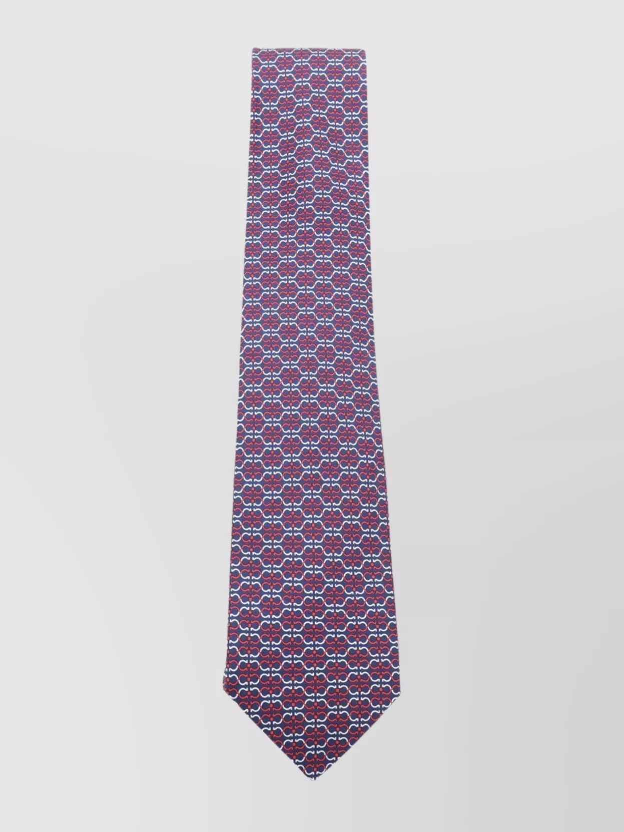 Ferragamo Geometric Slim Bow Ties And Accessories In Purple