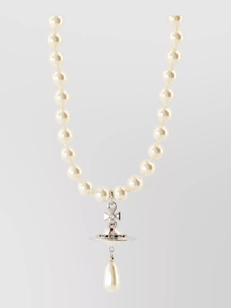 Vivienne Westwood pearl choker necklace