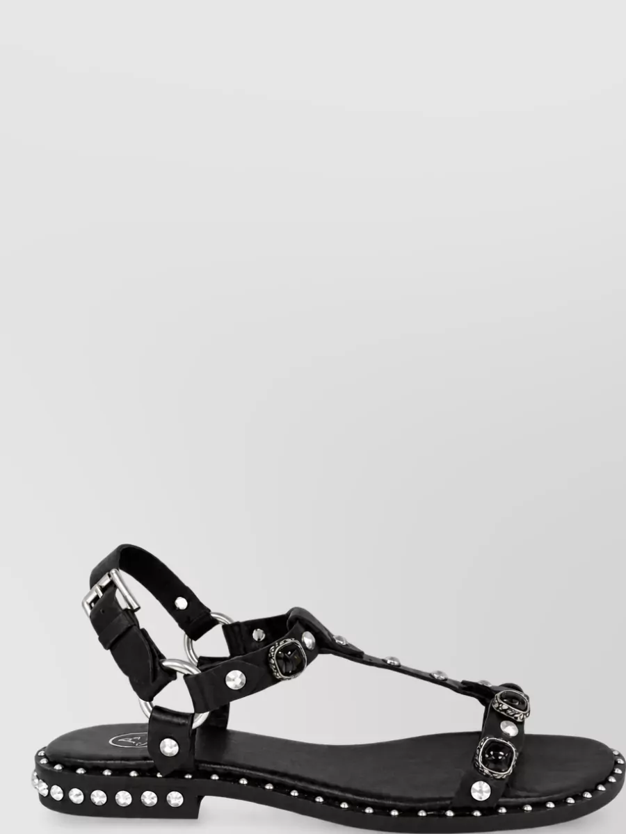 Ash Leather Sandals