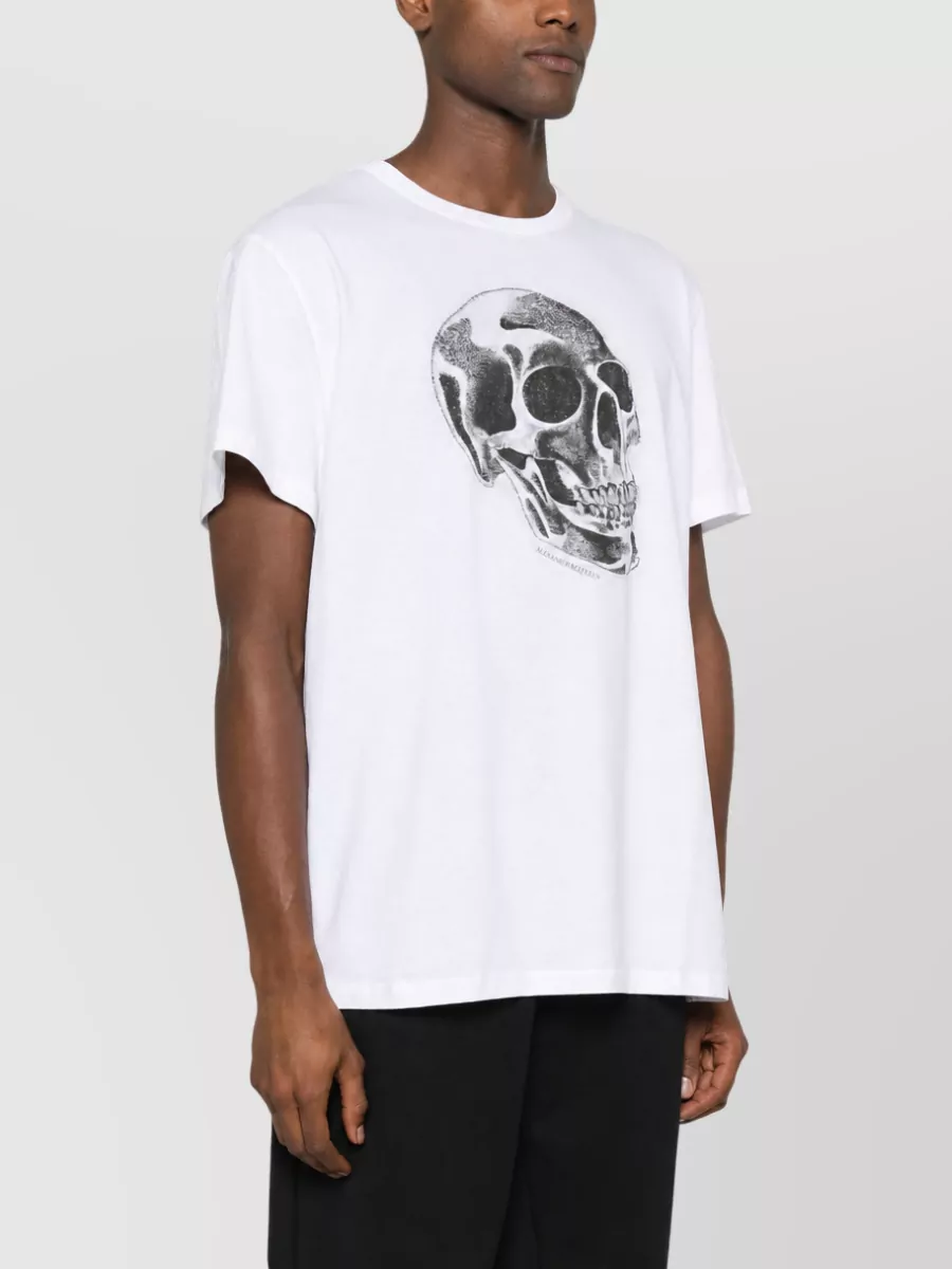 Alexander Mcqueen Skull Print T-Shirt