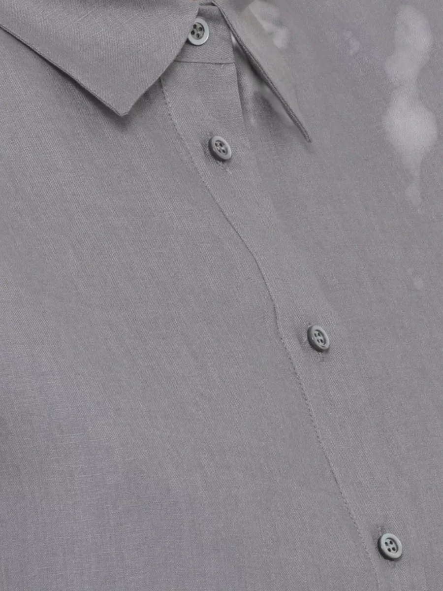 Peserico Linen Short-Sleeve Shirt