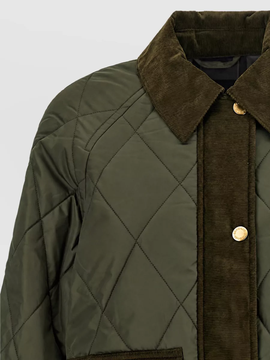 Barbour Quilted Single-Breasted Jacket