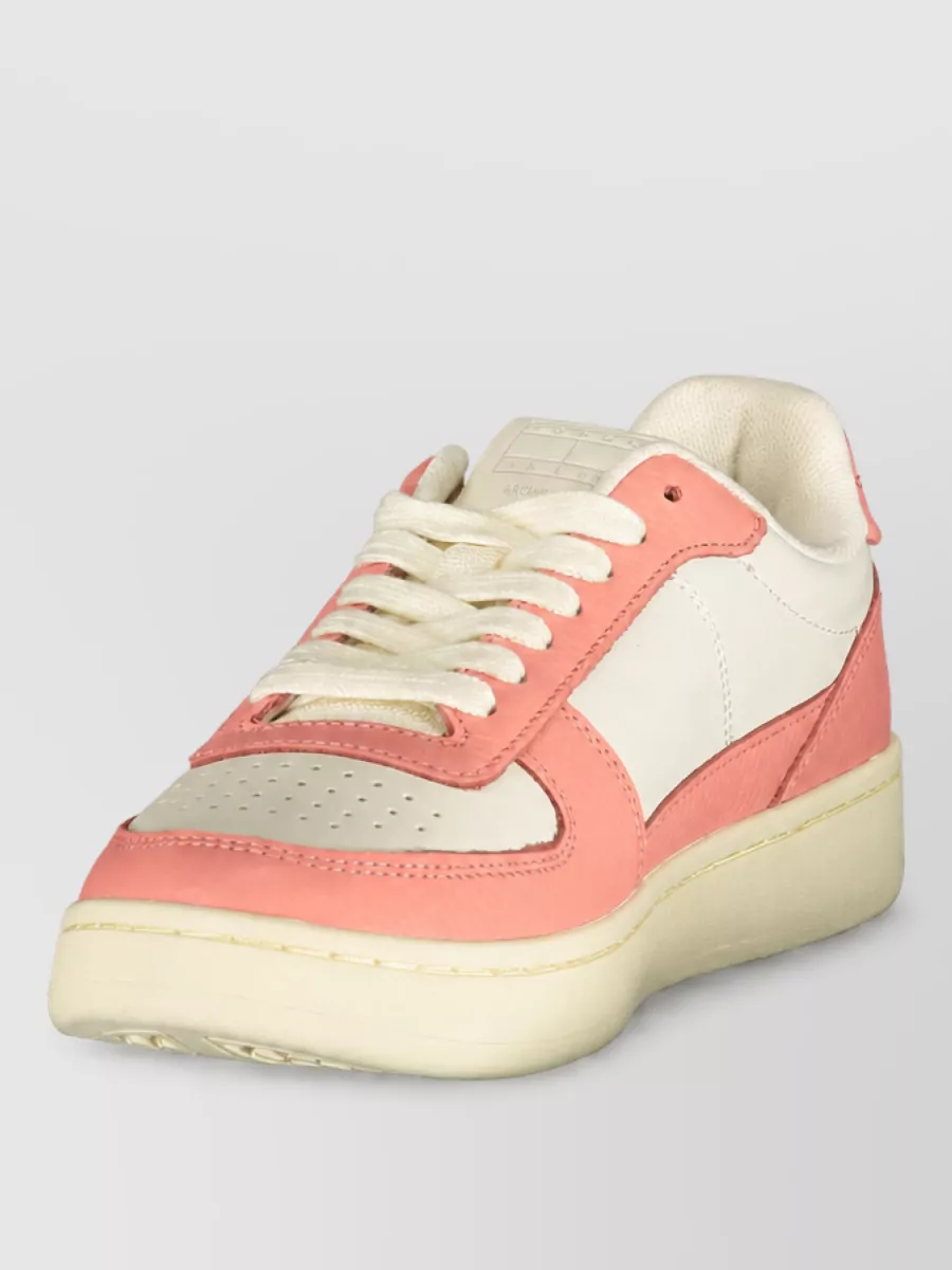 Tommy Hilfiger leather athletic sneakers