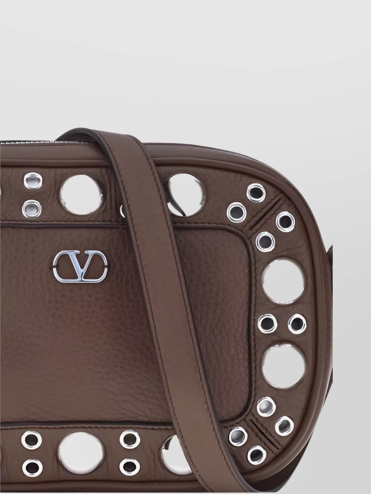 Valentino Garavani Nellcôte Leather Shoulder Bag