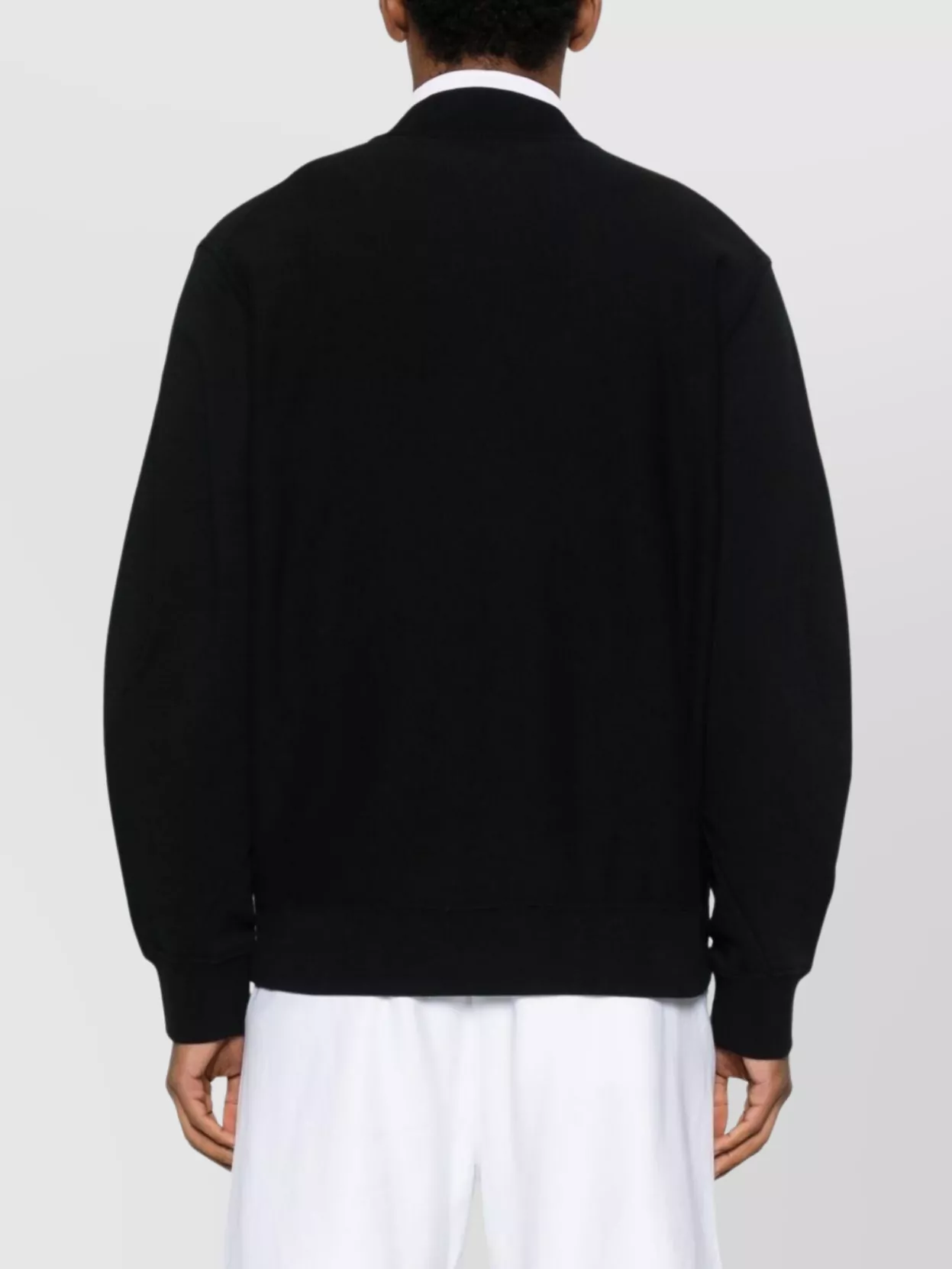 Givenchy Long Sleeve Cotton Cardigan With Front Pockets