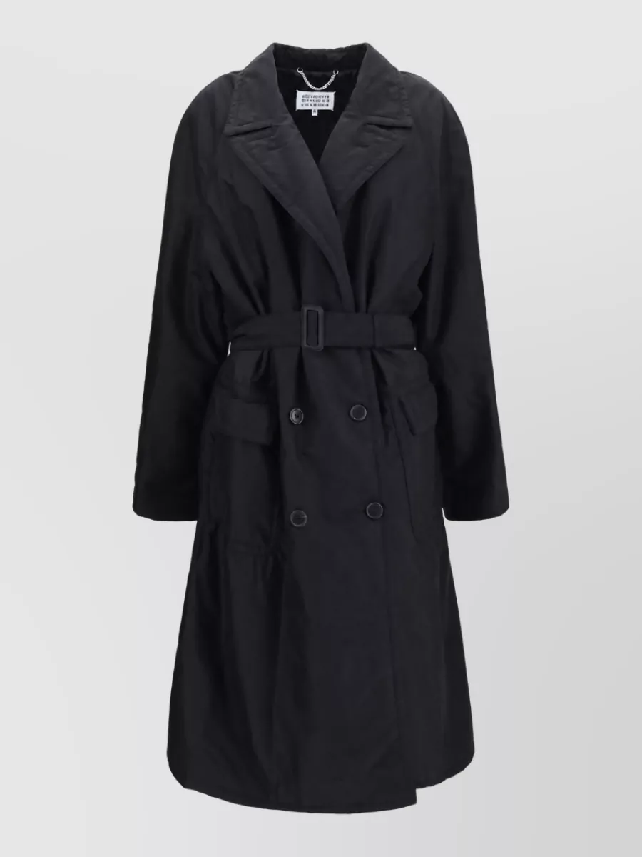 Maison Margiela double-breasted belted wool coat