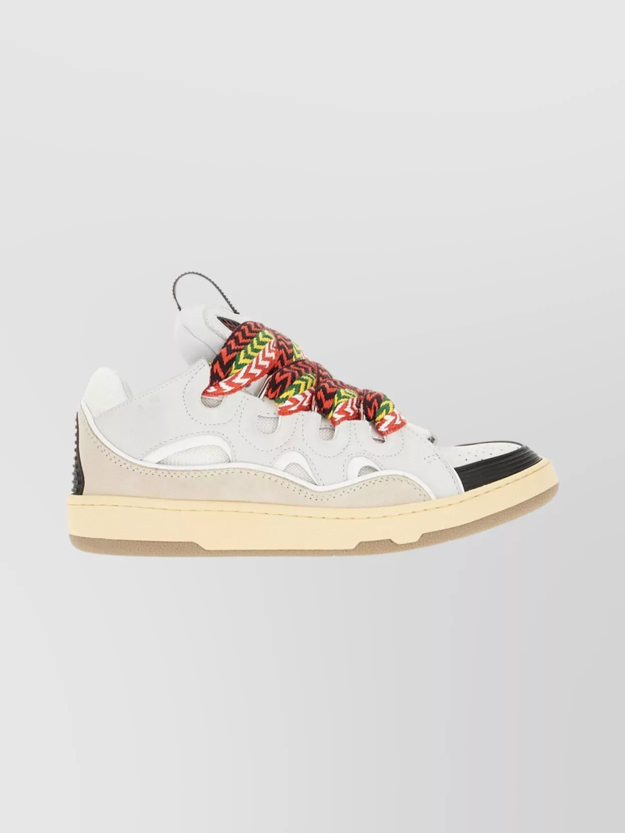 Lanvin Colorful Low-Top Sneakers Rubber Sole