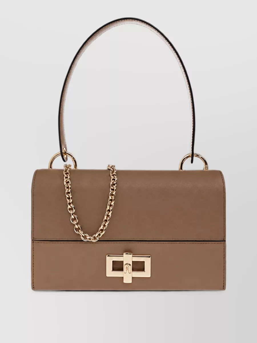 Furla leather shoulder bag