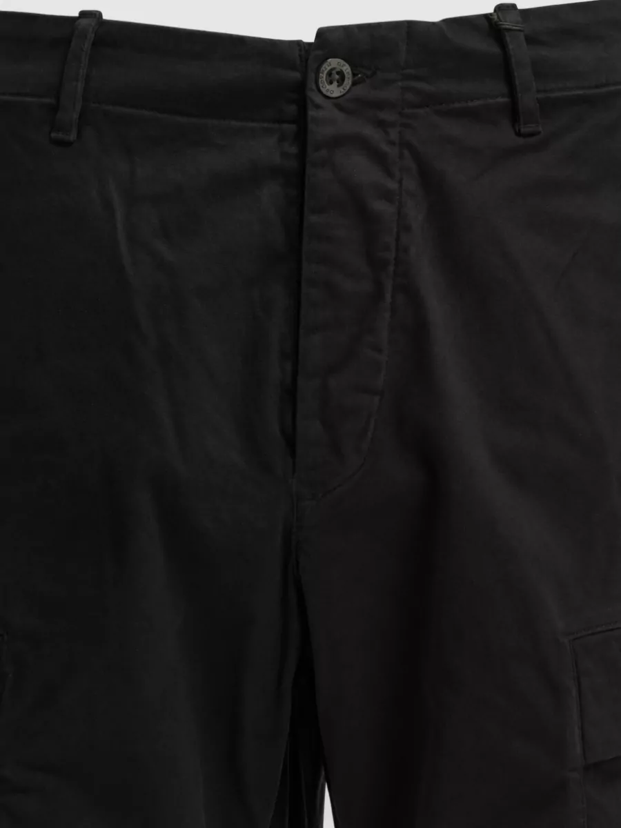 C.p. Company Stretch Cotton Satin Regular-Fit Cargo Pants