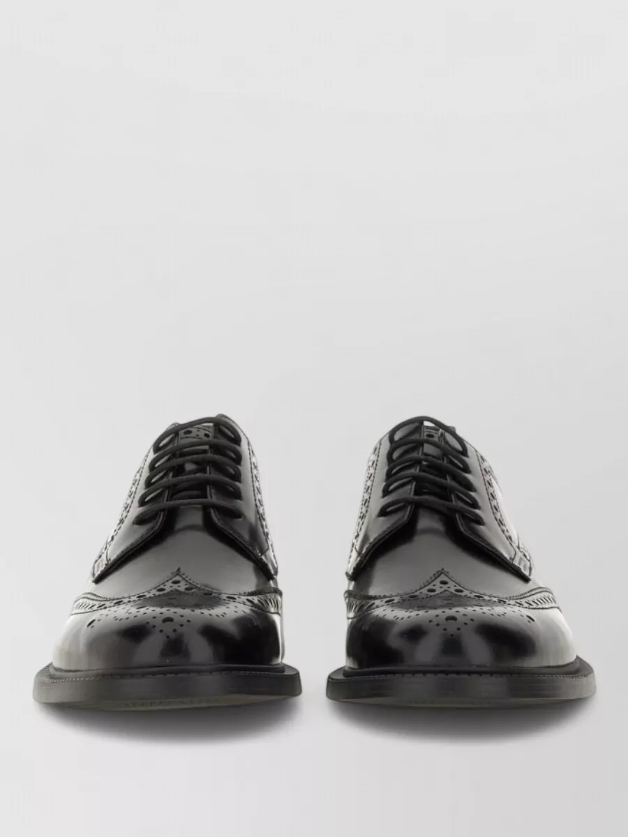Hugo leather derby brogues