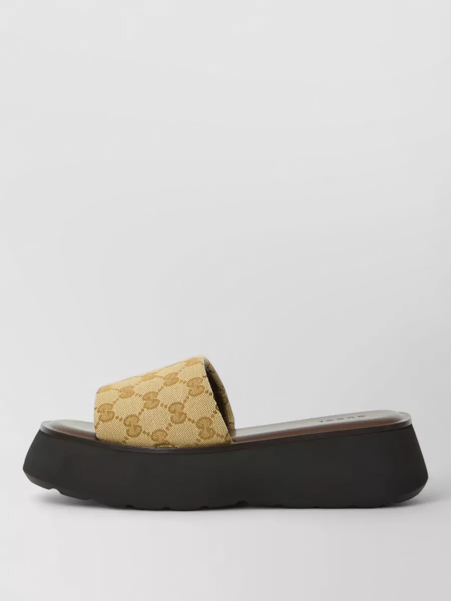 Gucci Platform Slides