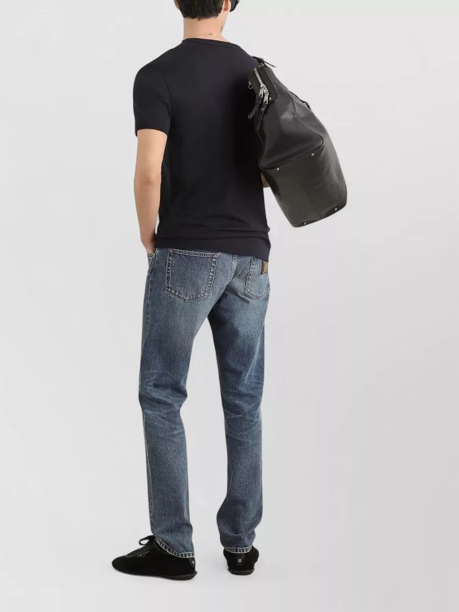 Dolce&Gabbana Slim-Fit Tapered Denim Jeans