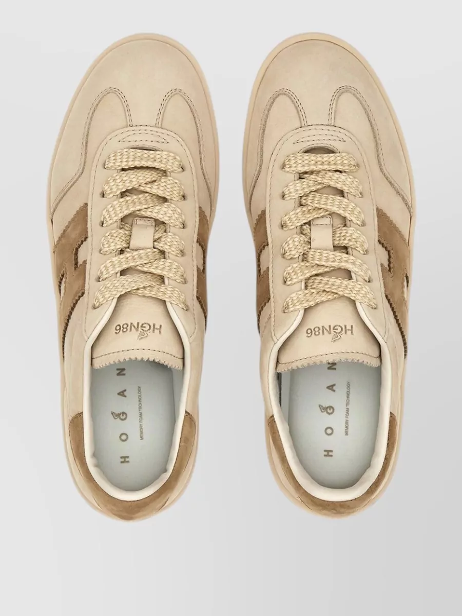 Hogan Leather Low Top Sneakers