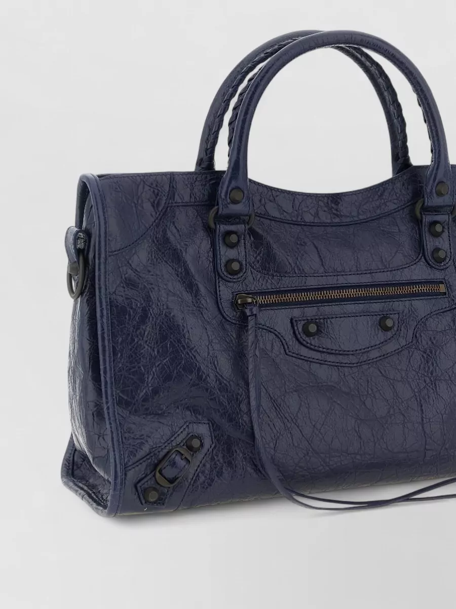 Balenciaga Le City Medium Leather Tote Bag