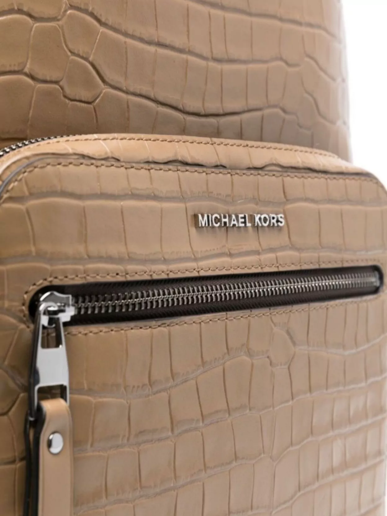 Michael Kors Hudson Backpack Crocodile Effect