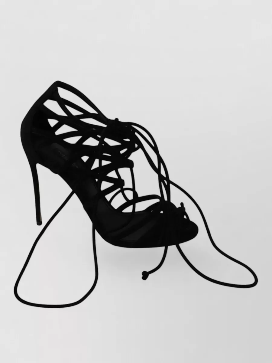 Dolce&Gabbana Suede Strappy Sandals