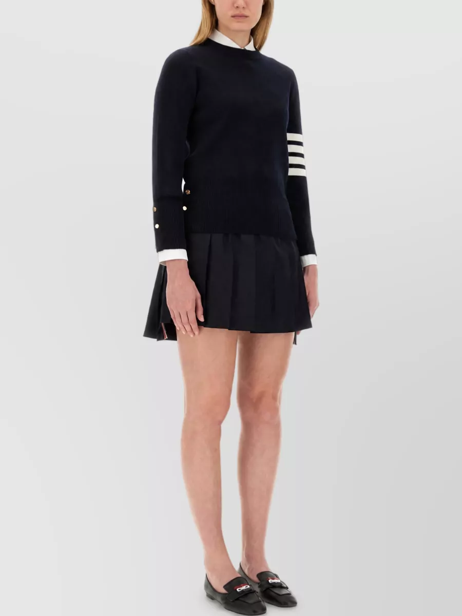 Thom Browne Wool Milano Stitch Sweatshirt