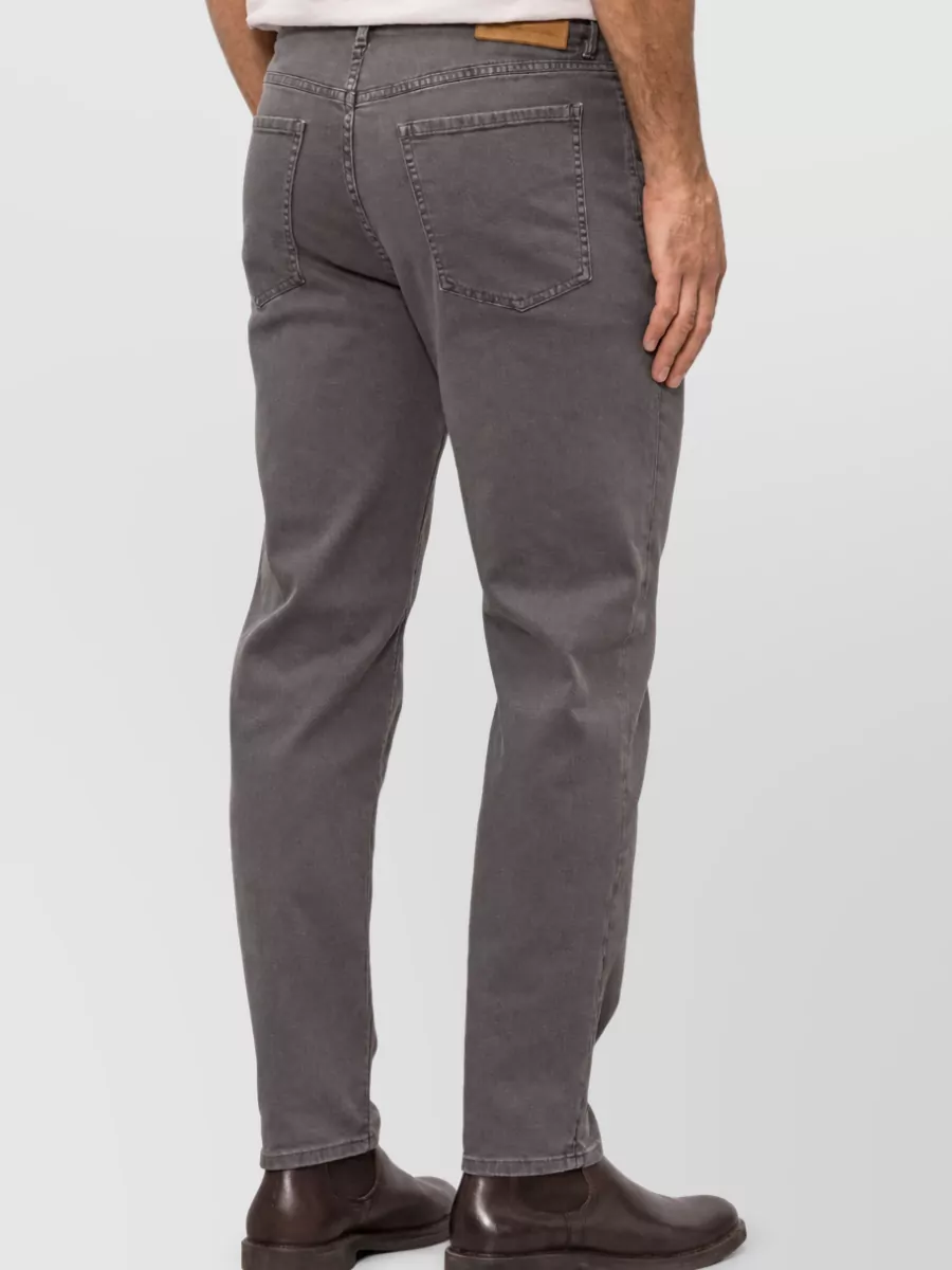 Brunello Cucinelli Cotton Chino Trousers