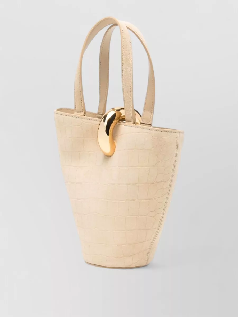Jacquemus Le Petit Bambola Leather Shoulder Bucket Bag