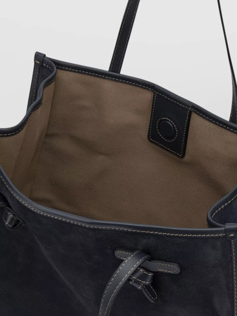 Gianni Chiarini Suede Leather Tote Bag
