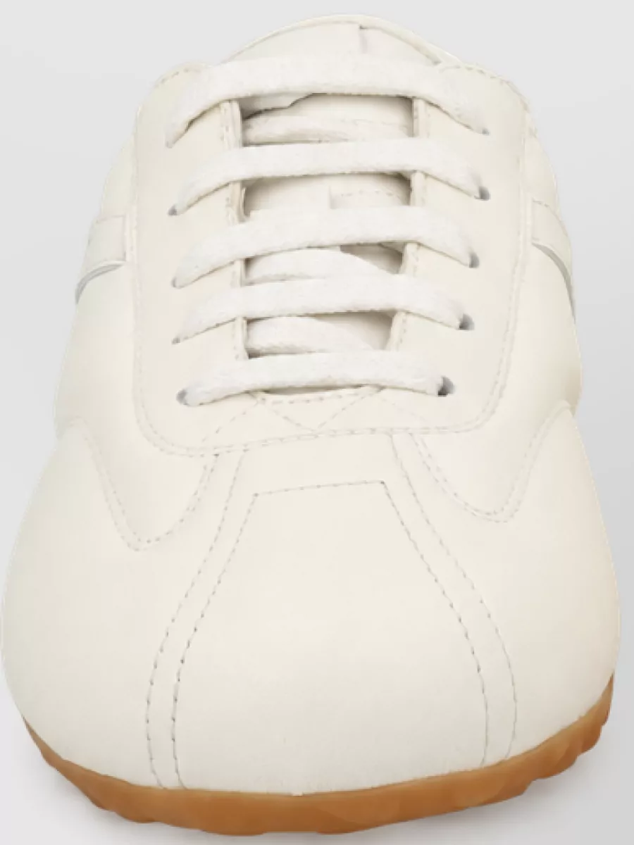 Alexander McQueen leather lace-up sneakers