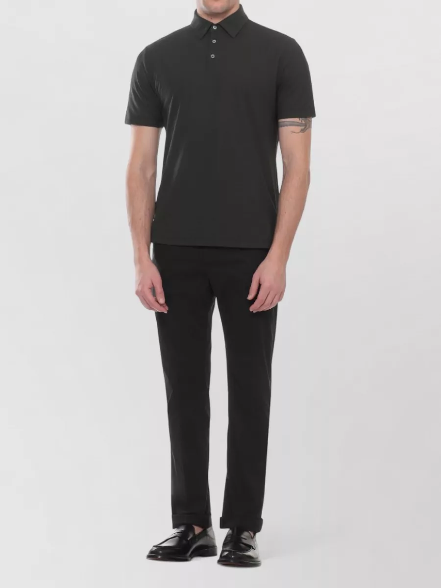 Zanone Short-Sleeve Polo Shirt