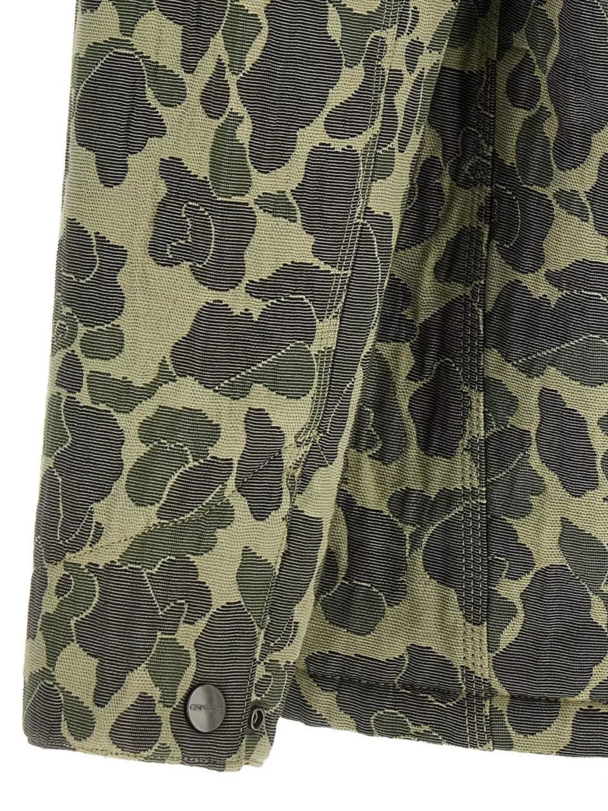 Carhartt Wip Camouflage Pattern Chore Coat Front Pockets